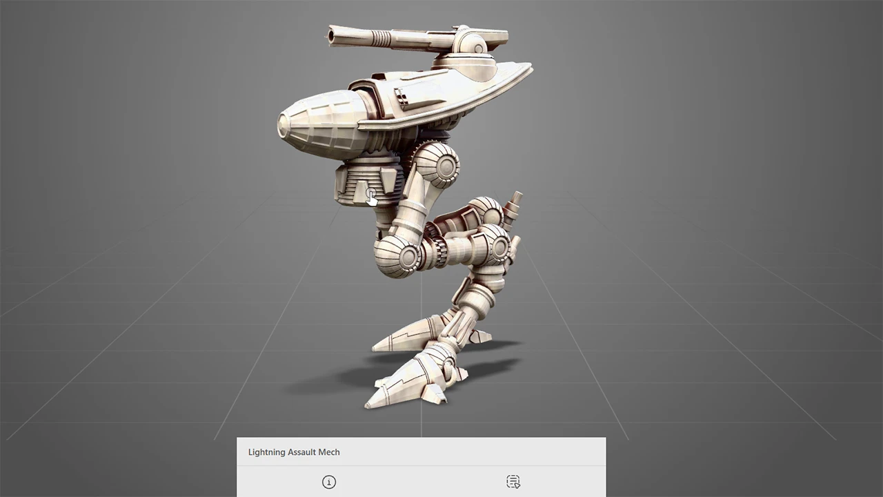 Interactive 3D product presentation with hotspots